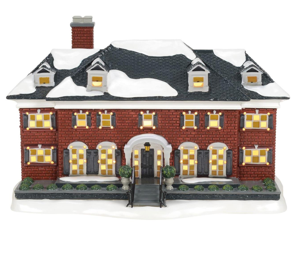 Department 56 Home Alone McCallister House + FREE Kevin Figurine