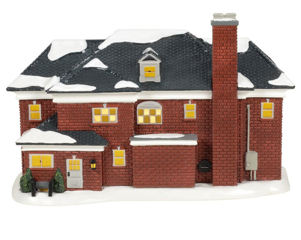 Department 56 Home Alone McCallister House + FREE Kevin Figurine