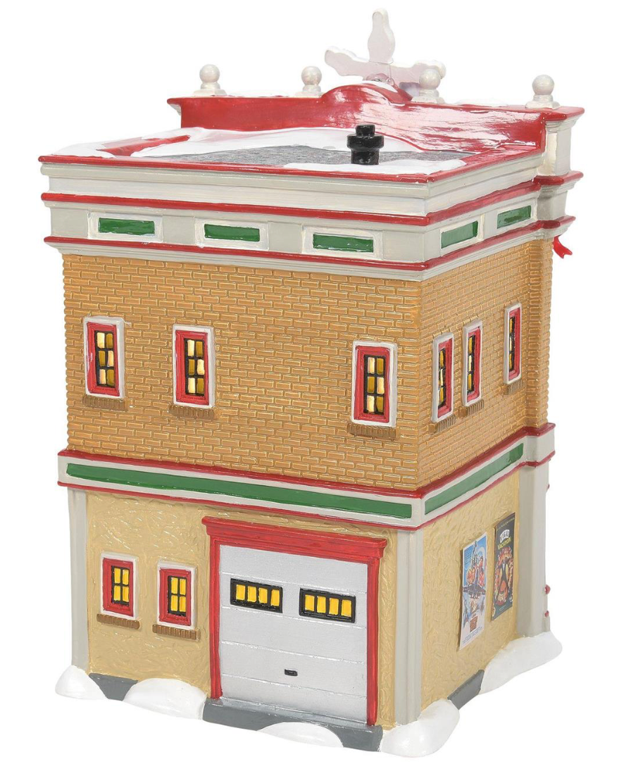 Department 56 Xmas Vac Premiere At The Plaza and FREE It Was An Ugly Tree Anyway