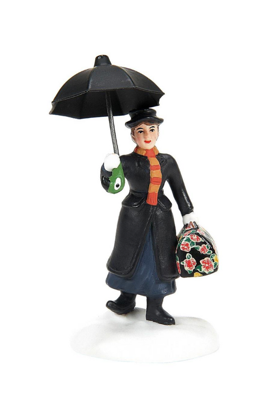 Department 56 17 Cherry Tree Lane w FREE Mary Poppins figurine