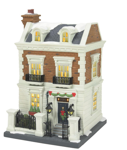 Department 56 17 Cherry Tree Lane w FREE Mary Poppins figurine