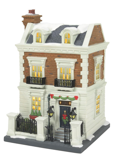 Department 56 17 Cherry Tree Lane w FREE Mary Poppins figurine