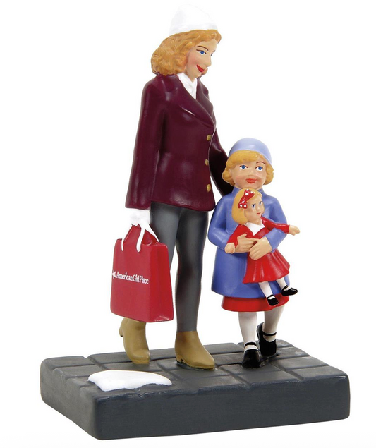 Department 56 American Girl Place w FREE I Think She Loves It Figurine